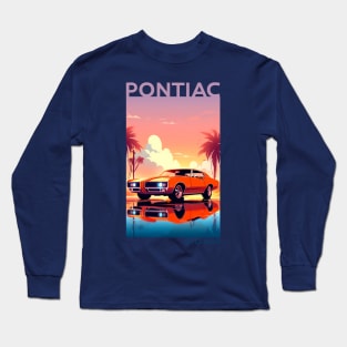 Timeless Thrills: The 1969 Pontiac GTO Tribute Design Long Sleeve T-Shirt